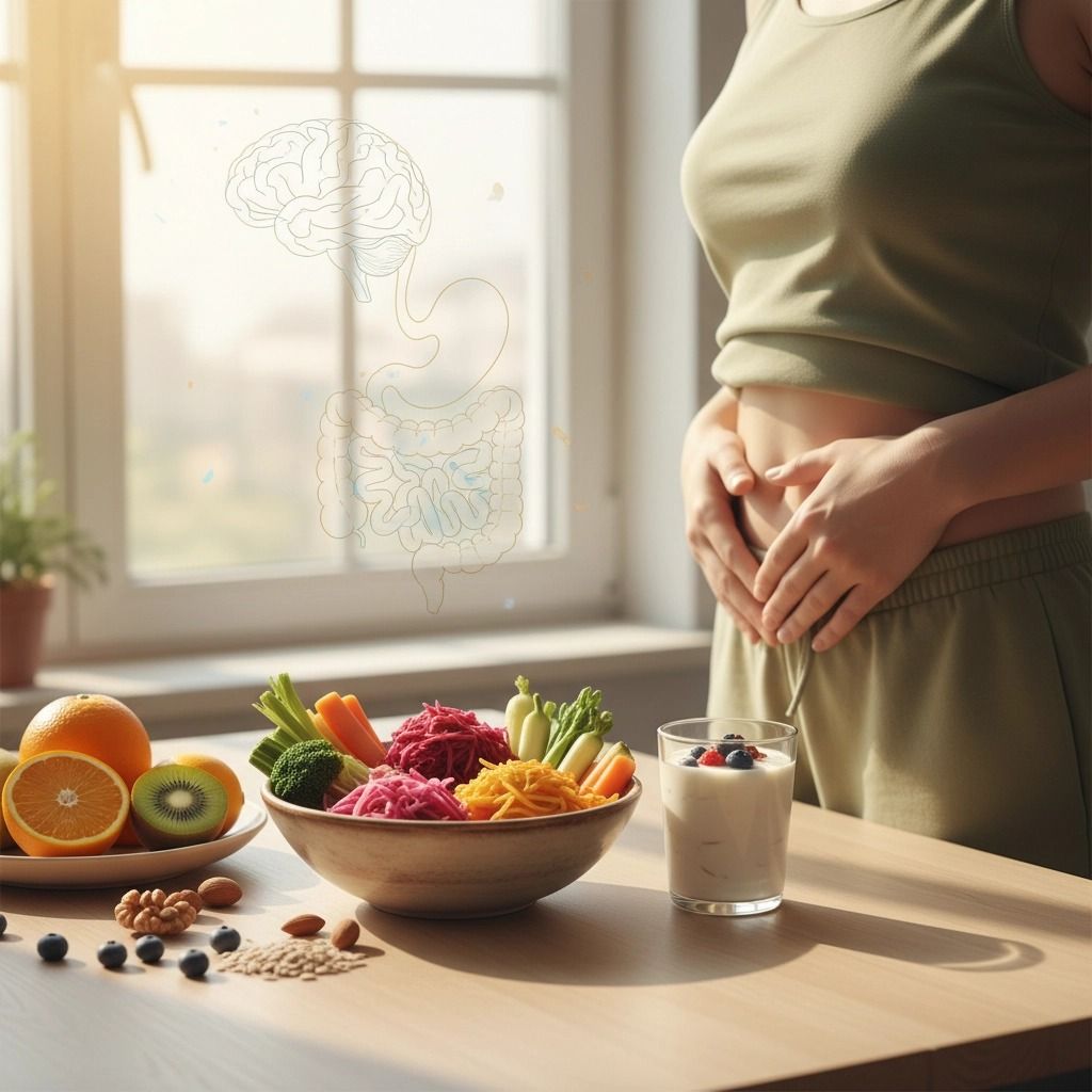Abstract illustration representing balanced meal composition and daily rhythm